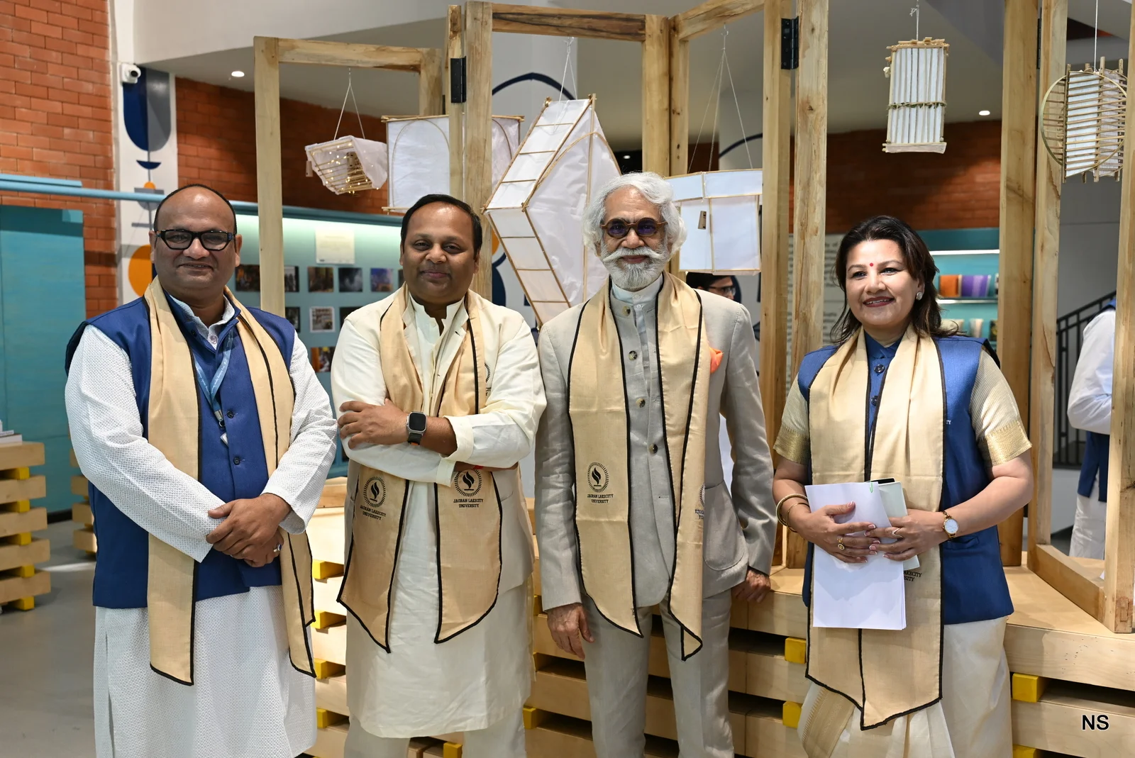 JLU Convocation ceremony — graduating students at Jagran Lakecity University