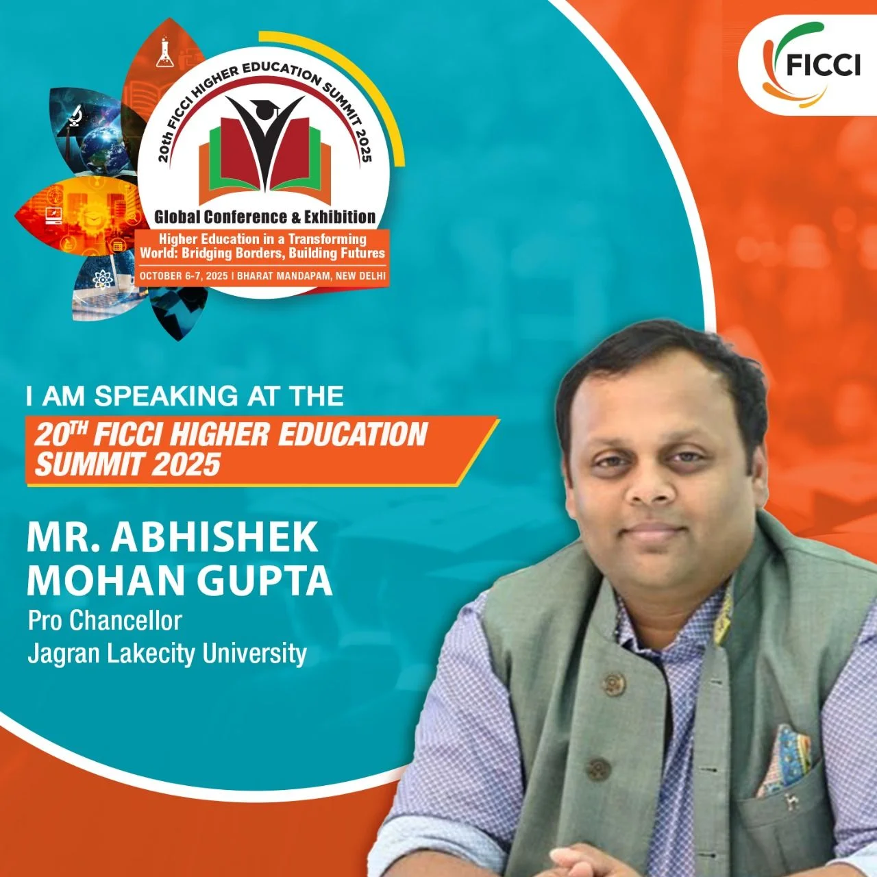 FICCI Higher Education Summit 2025 — Key Speaker