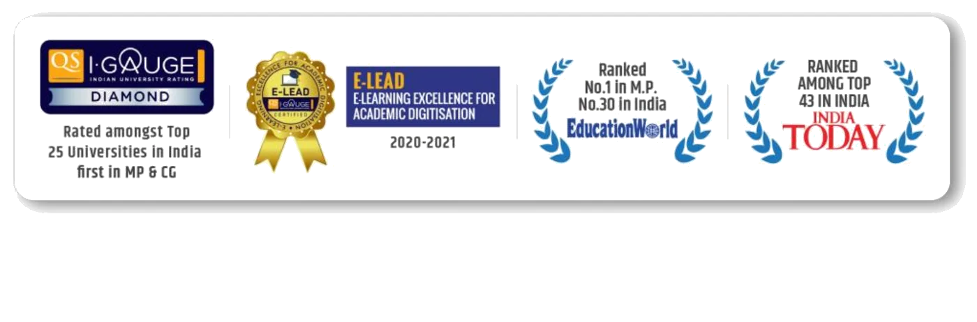 JLU Rankings — QS I-Gauge Diamond, E-LEAD, EducationWorld, India Today