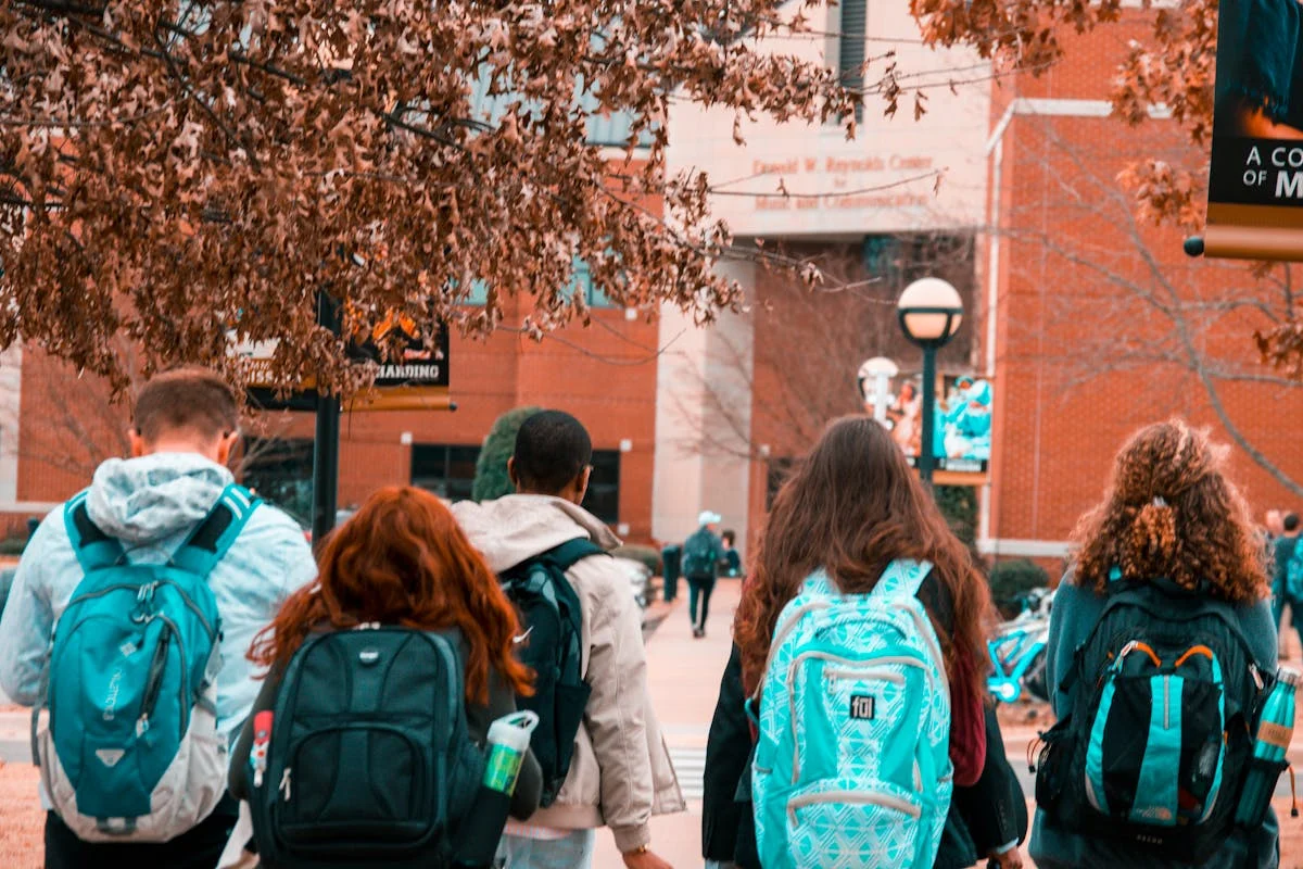 Arrive on campus