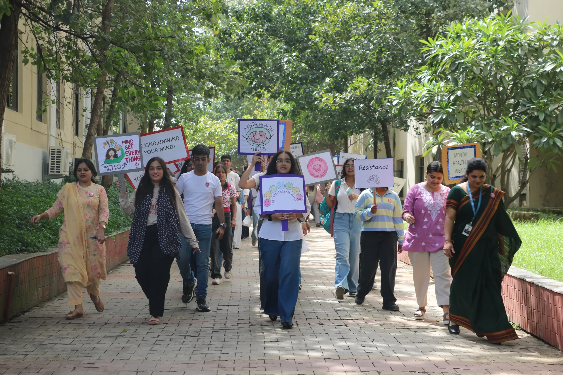 Mental Health Week activities promoting student wellbeing at JLU